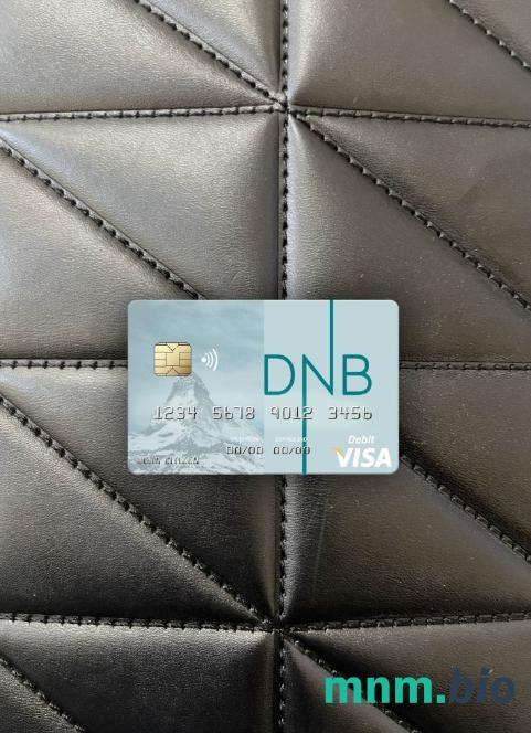 Lithuania DNB bank visa obciążyć card wygląd fotograficzny skan PSD + zdjęcie
